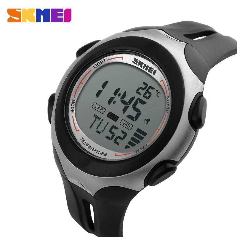 

Skmei Brand Men Sports Multifunction Watches Fashion Digital Temperature Military Watch Swim Casual Relogios Masculinos 1080