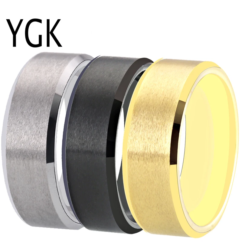 Best 8mm Classic Wedding Ring For Women Men s Tungsten Ring Matte Finished Engagement Rings Custom Engraving Anniversary Jewelry