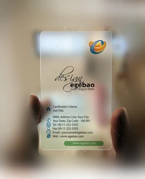 

High quality Translucent card plastic printing 0.36 mm thick - Design patterns for PVC cards