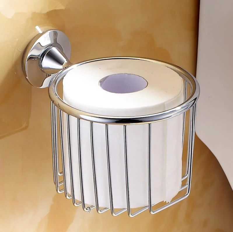 Paper towel holder stainless steel wastebasket paper towel basket