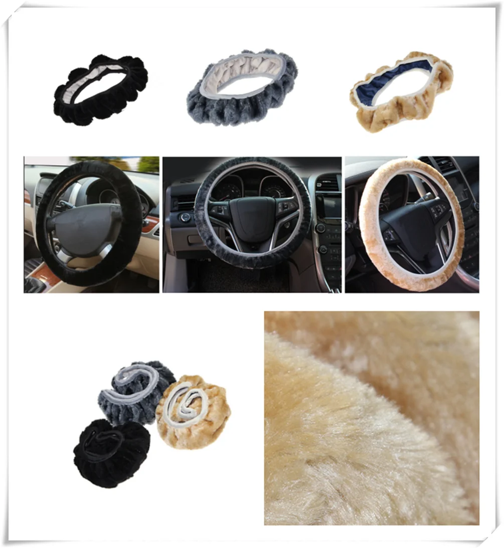 

Car steering wheel cover plush super soft handle telescopic for Honda Crosstour CR-Z S C EV-Ster AC-X HSV-010