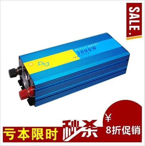

inverter ad onda sinusoidale pura Solar Inverter 3000W Pure sine wave power inverter DHL FEDEX UPS Door to Door Free Shipping