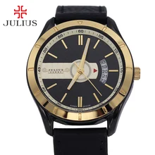 Julius Homme Men s Watch Japan Quartz Hours Clock Fashion Dress Bracelet Leather Boy Birthday Christmas