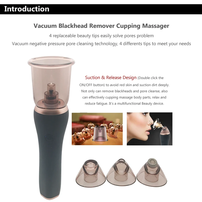 Pore cleaner cupping massager 1