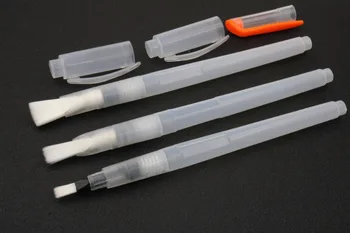 

3Pc/Set office student Brush pen water Round wide Flat head Water color Pens