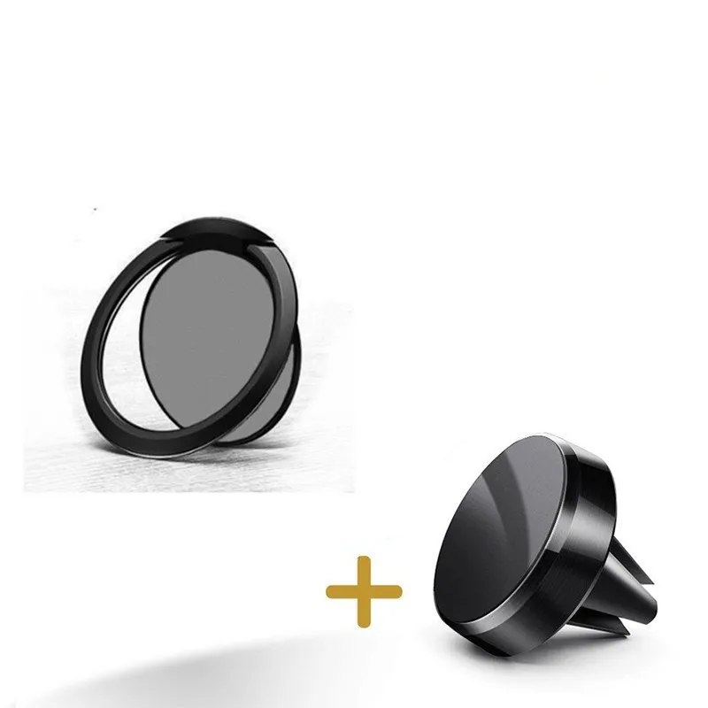 Ультра-тонкий металлический палец кольцо Мобильный телефон Смартфон подставка для iPhone XS 7 настенная поддержка мобильного телефона держатель для автомобиля крепление стенд
