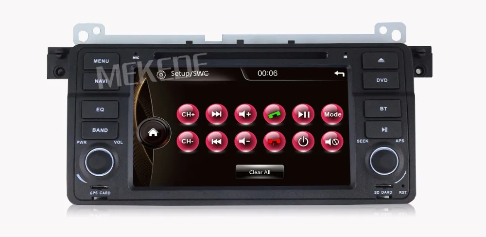 Flash Deal Original UI 7 Inch Capacitive Screen Car DVD player For E46 M3 with  Radio GPS Navigation Bluetooth 1080P Ipod free shipping 21