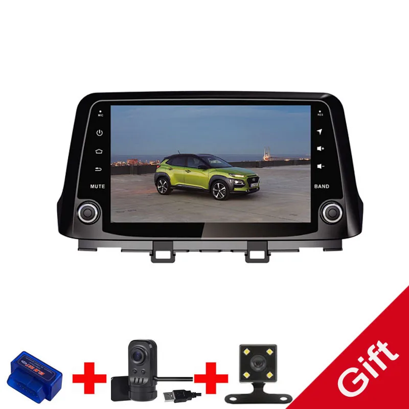 Android 9 0 Восьмиядерный PX5/PX6 подходит HYUNDAI KONA 2017 2018 2019-Автомобильный dvd-плеер