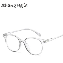 2018 Fashion Women Glasses Frame Men Eyeglasses Frame Vintage Round Clear Lens Glasses Optical Spectacle Frame