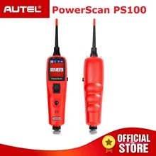 Autel PowerScan PS100 Sistema Elettrico Strumento di Diagnostica di Autel PS100 Auto Automotive OBD2 Scanner Auto Auto Circuito Tester Della Batteria