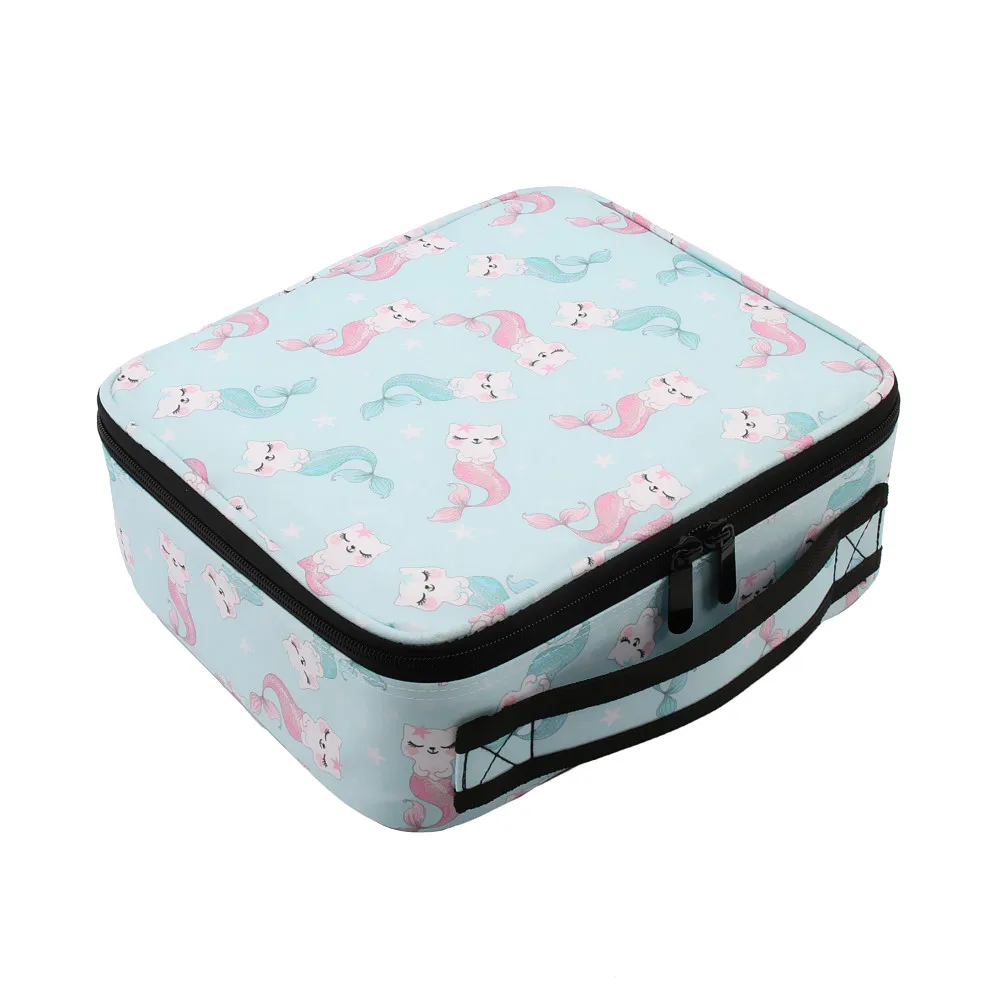 FCCEXIO косметички Радуга Милый Единорог макияж сумки Travel Organizer beauty Case несессер сумка для туалетных принадлежностей Мытье Ванны регулируемая коробка для макияжа