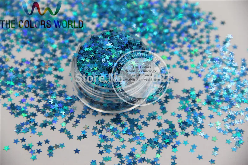 Forma para Decoração de Unhas e Outras Holográfica Estrelas Paillette Lantejoulas Artes Faça Você Mesmo Decora Tamanho: 3 mm 12 9 12 holográfica Estrelas paillette lantejoulas Forma para