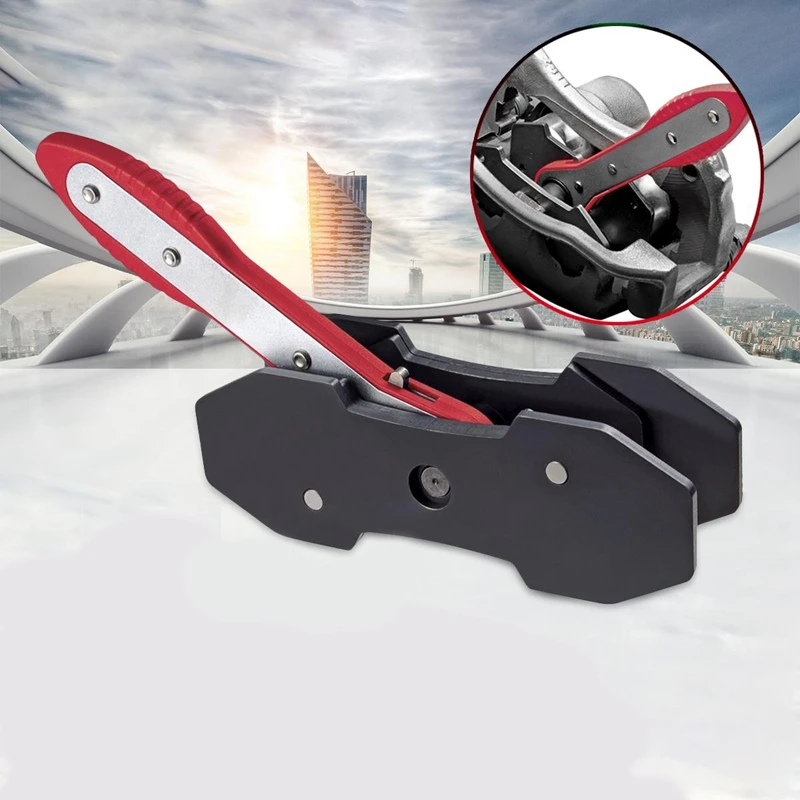 

4 In 1 Car Ratchet Brake Piston Caliper Spreader Tool Brake Caliper Press Twin Quad Separator Pad Install Tool