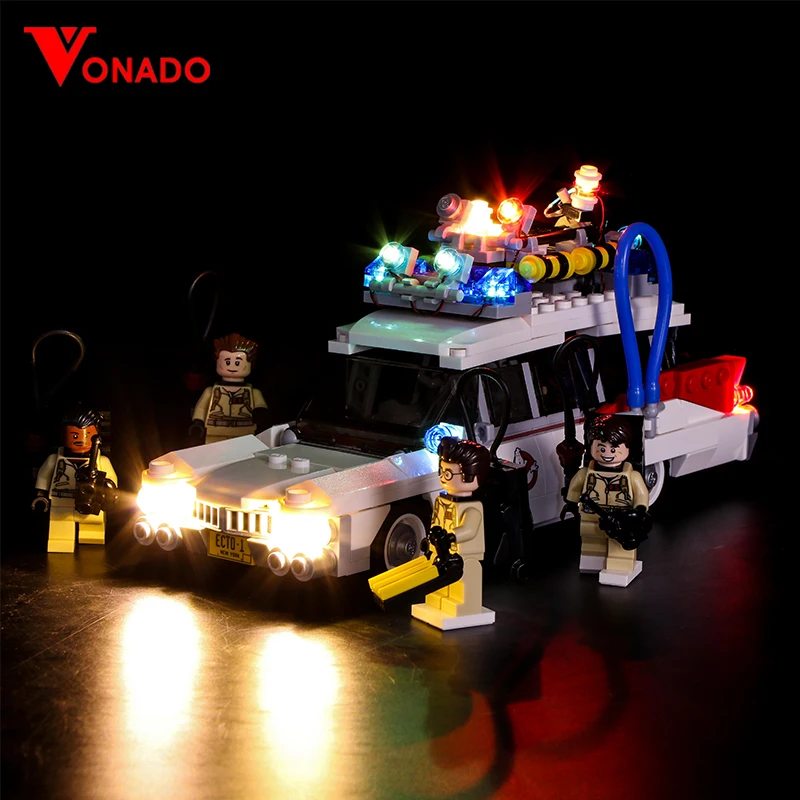 Светодиодный светильник совместимый с Lego 21108 Ghostbusters строительный кирпич