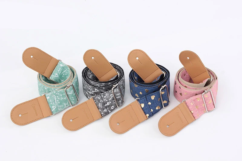 La correa de espagueti de genuino corazón eletric Guitarras Ukuleles Guitarras ra bajo Accesorios piezas personalizadas acústica lindo más colores La correa de espagueti de genuino corazón eletric Guitarras Ukuleles Guitarras ra bajo Accesorios piezas personalizadas acústica lindo más colores