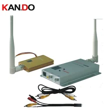 1.5 W 8ch 1.0G 1.1G 1.3G 1.2G transceptor Sem Fio AV para cctv Vídeo Áudio Transmissor ZANGÃO receptor, transmissor FPV sem fio