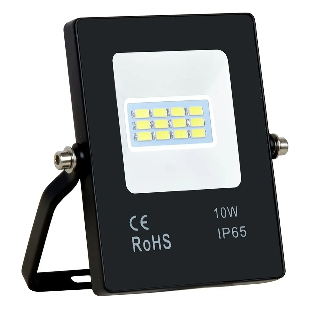 Светодиодный прожектор ультра тонкий светодиодный прожектор Открытый 220 V IP65 открытый настенный светильник прожектор светодиодный