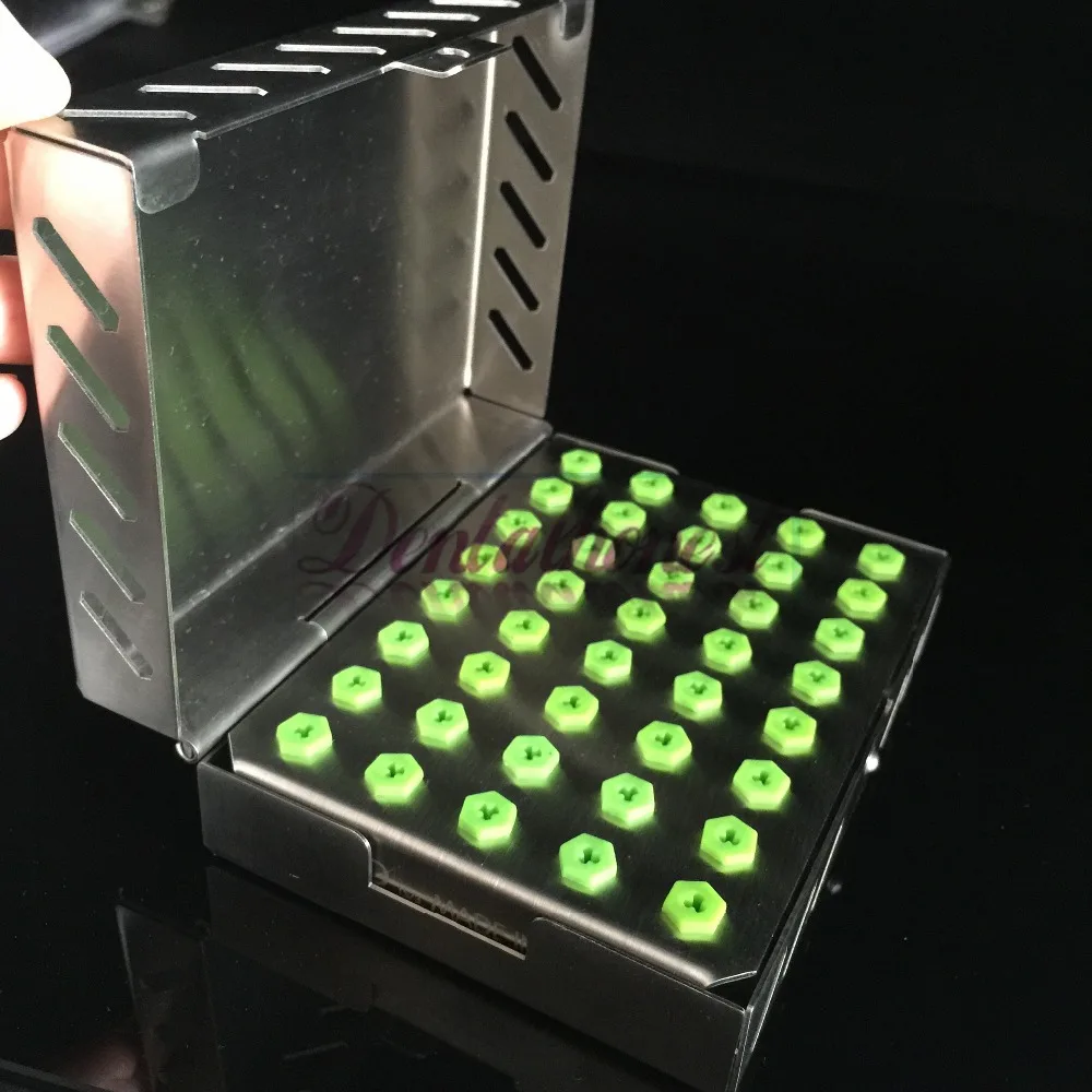 Dental Implant Bur Drill Tool Sterilization 40Holes Organizer Cassette