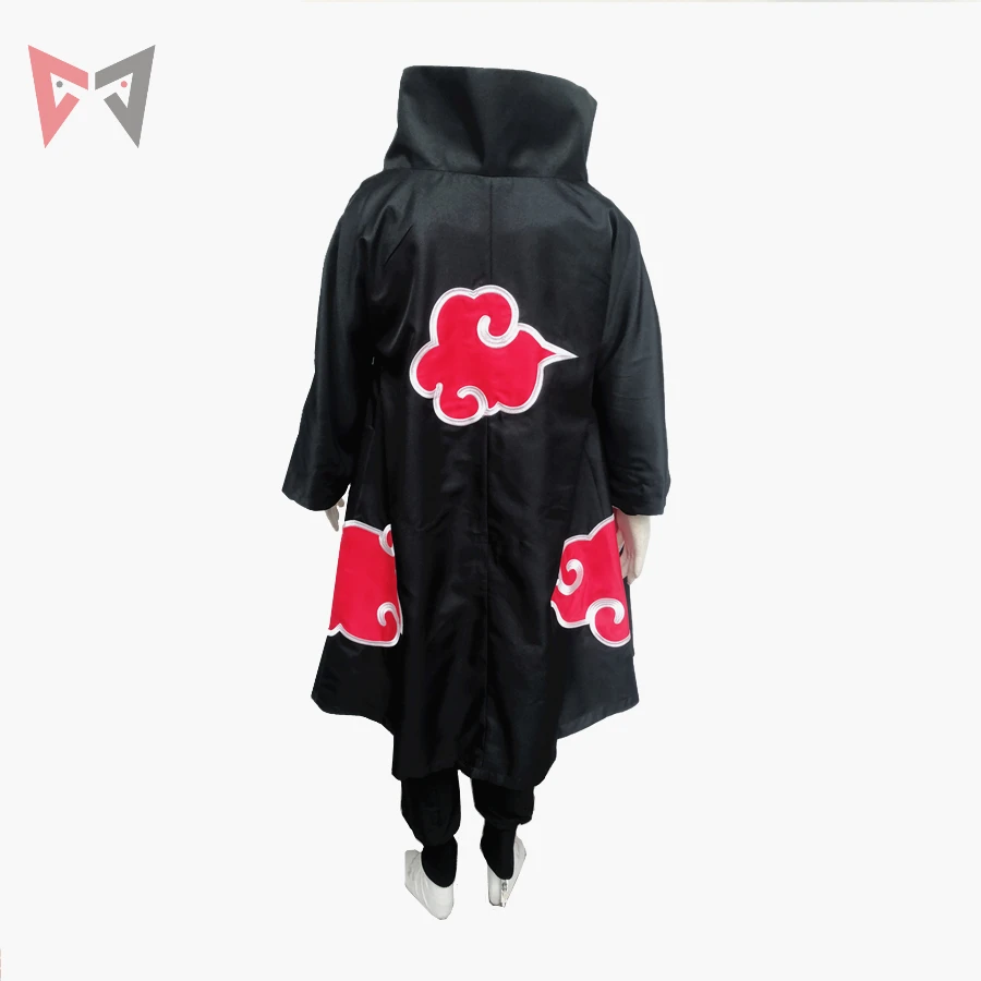 MMGG Аниме Наруто Uchiha Sasuke Косплей Костюм Taka Hebi Стиль плащ рубашка и брюки комплект
