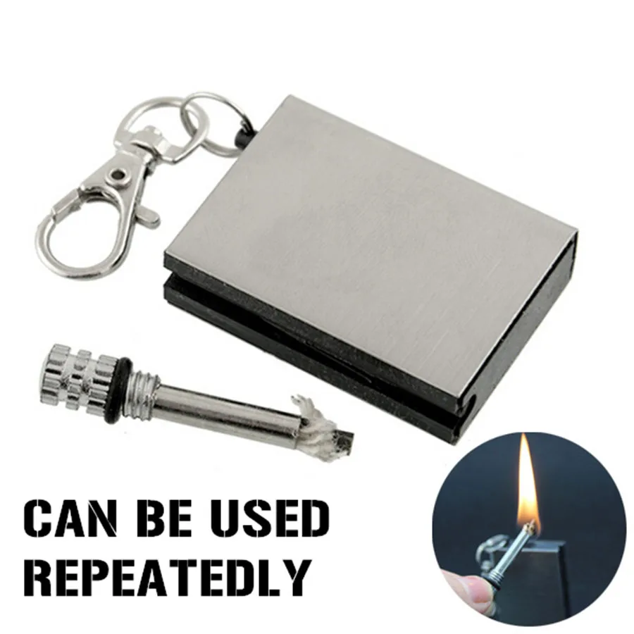 drop ship 10PCS/lots 10000 times Metal match Fire starter tool flint