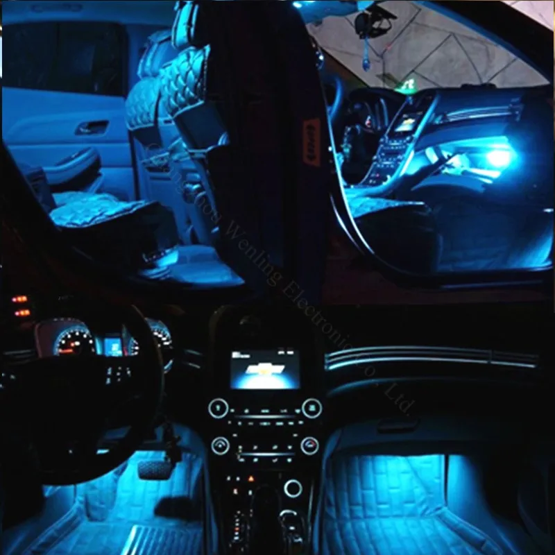WLJH 4x Led 31 мм CANBUS гирлянда автомобиля внутреннее освещение лампы DE3175 9SMD Купол Карта Лампа багажник светильник для Kia Rio Soul Sportage Forte