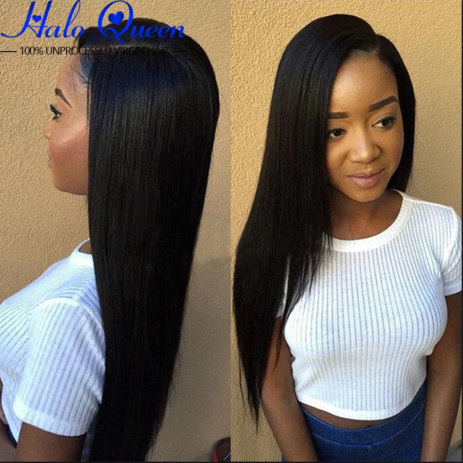 Peruvian Virgin Hair Straight One Bundle 8a Natural Black Straight