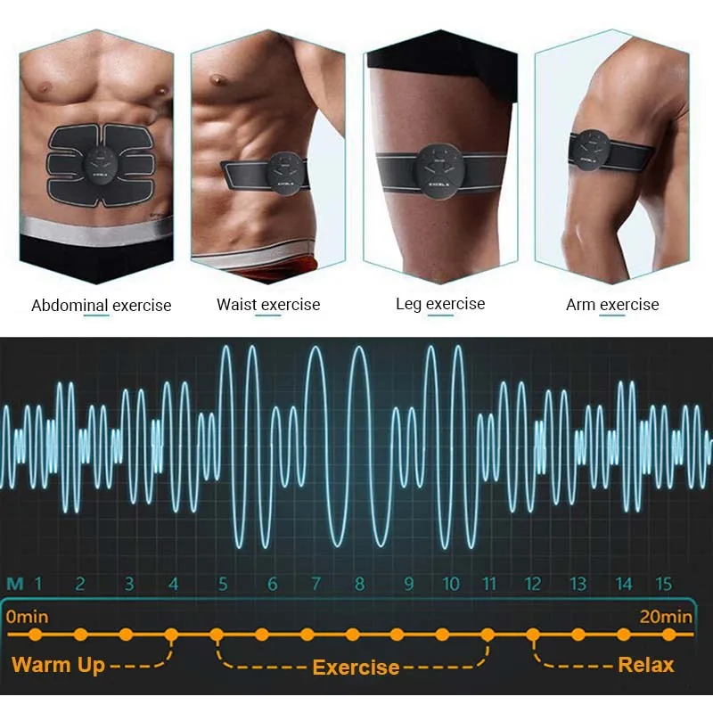 Тренажер брюшной мышцы, Беспроводной Электронный тренажер для мышц, живот ноги руки талии упражнения фитнес средство для похудения машина