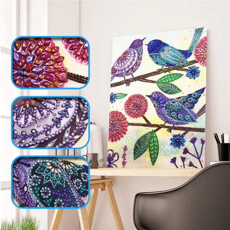 

5D DIY diamond painting cartoon animal character special diamond cross stitch diamond embroidery home decoration