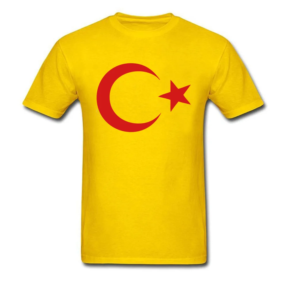 Мужская футболка с надписью Turkey Moon And Star Flag Pride 100% хлопок удобные футболки круглым