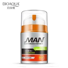 Brand BIOAQUA Skin Care Men Deep Moisturizing Oil-control Face Cream Hydrating Anti Wrinkle Anti-Aging Whitening Day Cream 50ml