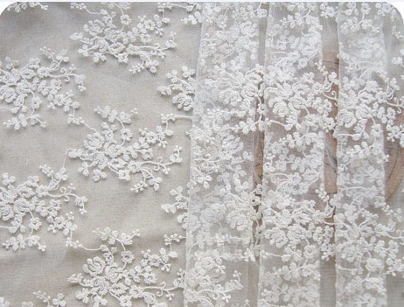 bridal lace by the yard