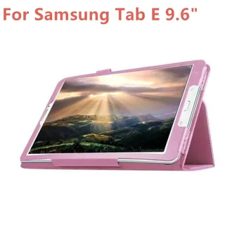 

10pcs For Samsung Galaxy Tab E 9.6" Folio Case - Slim Fit Premium Vegan Leather Cover for Samsung Tab E 9.6-Inch Tablet