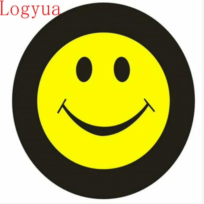 

1Pcs Car Black 14", 15",16" ,17''inch Smile Logo PVC PU Spare Tire Tyre Wheel Valve Covers For Cars Accessories