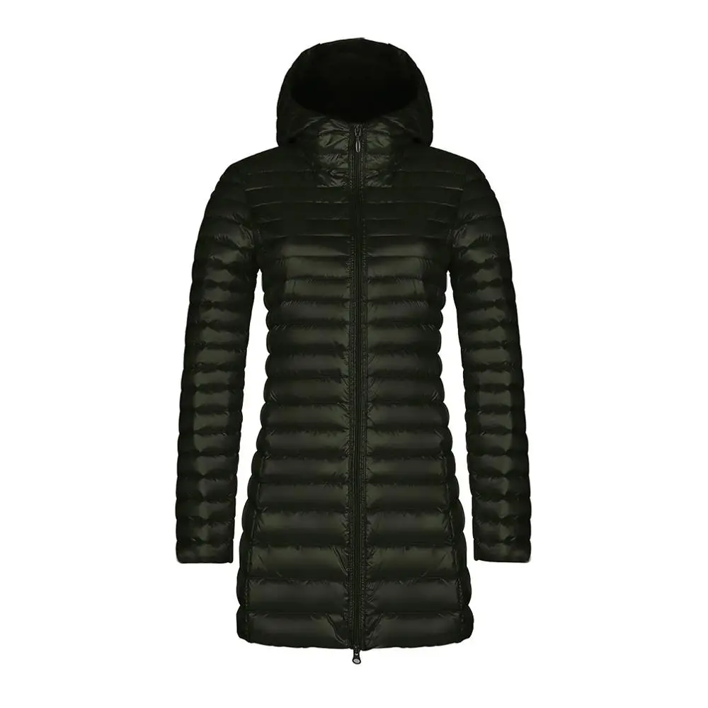

5XL 6XL Plus Size Long Down Jacket Women Winter Coat Parka Ultra Light Down Jacket Women With Hooded Windproof Down Female Coats