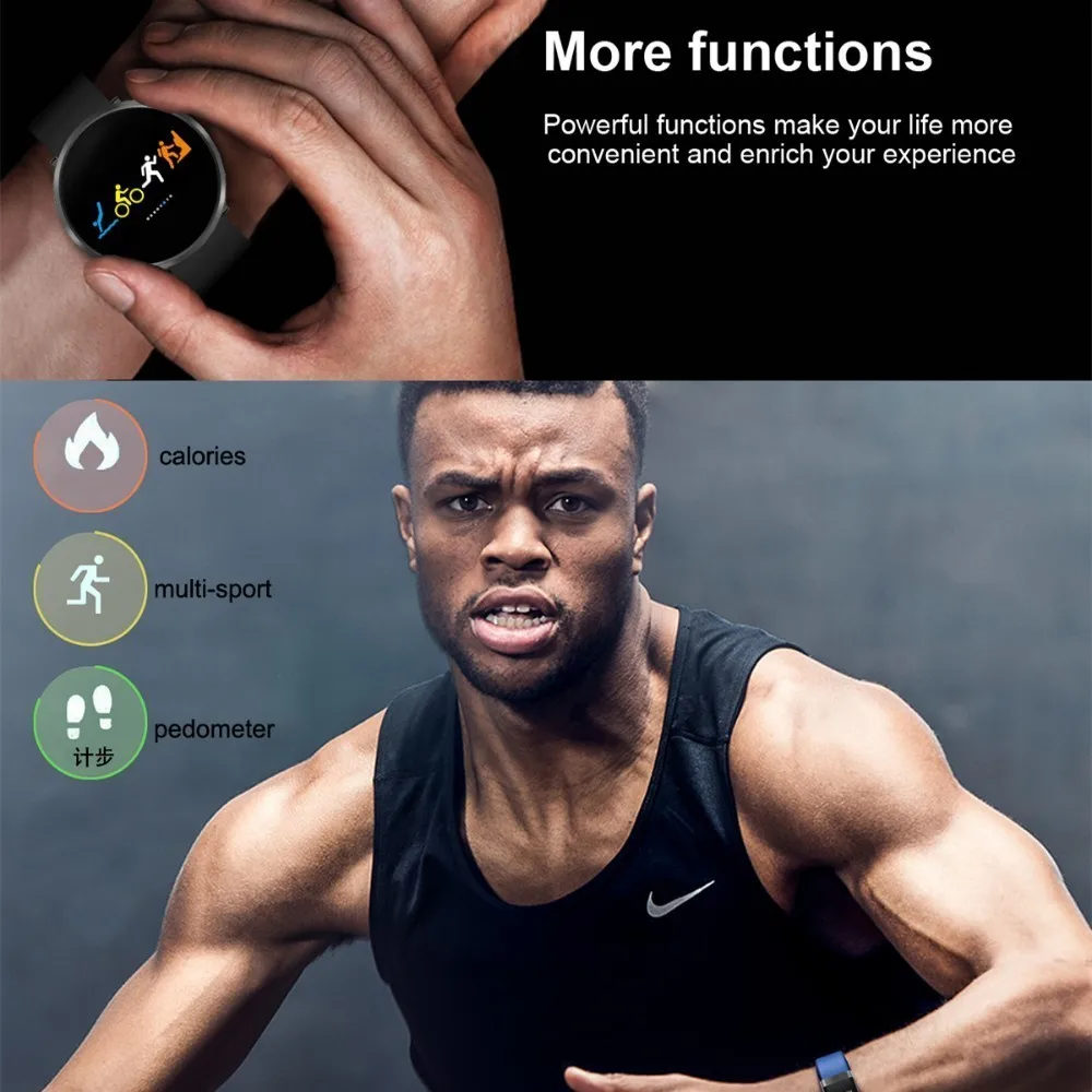 Billig COXRY Fitness Smart Uhr Sport Uhren Für Männer Schrittzähler Bike Laufen Schwimmen Uhr Herz Rate Digitale Uhren Blutdruck