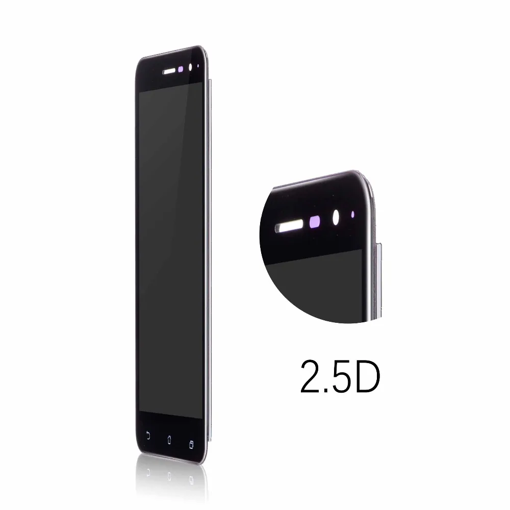 Цена Дисплей для ASUS Zenfone 3 ZE520KL Z017D Z017DA Z017DB LCD в сборе с тачскрином на рамке Оригинал черный белый золотой