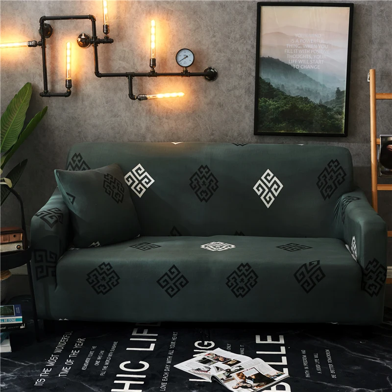 

New Style Reversible Washable Hot Selling Wooden Sofa Cover Design For Home Elastic Spandex Sofa Cover