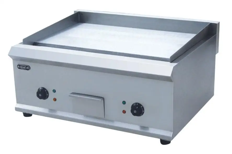 Flat cooking plate eletric griddle food frying machine catering
