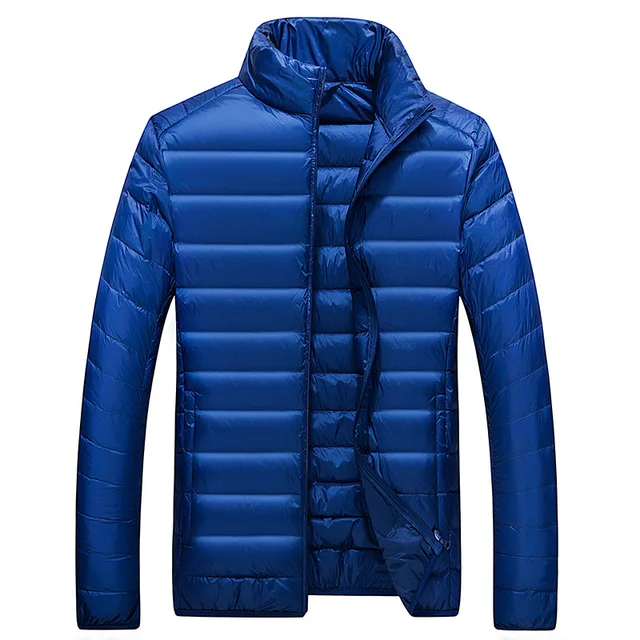 Buy Men's Ultralight Packable down jacket Stand Collar