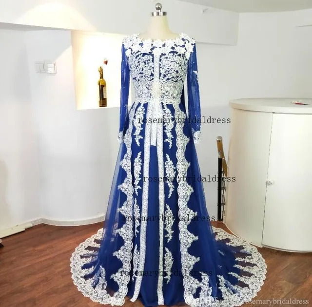 Роскошное вечернее платье Marocain Islamic abaya в Дубае с длинным рукавом vestido longo марокканский кафтан винтажное платье для выпускного вечера DQG189