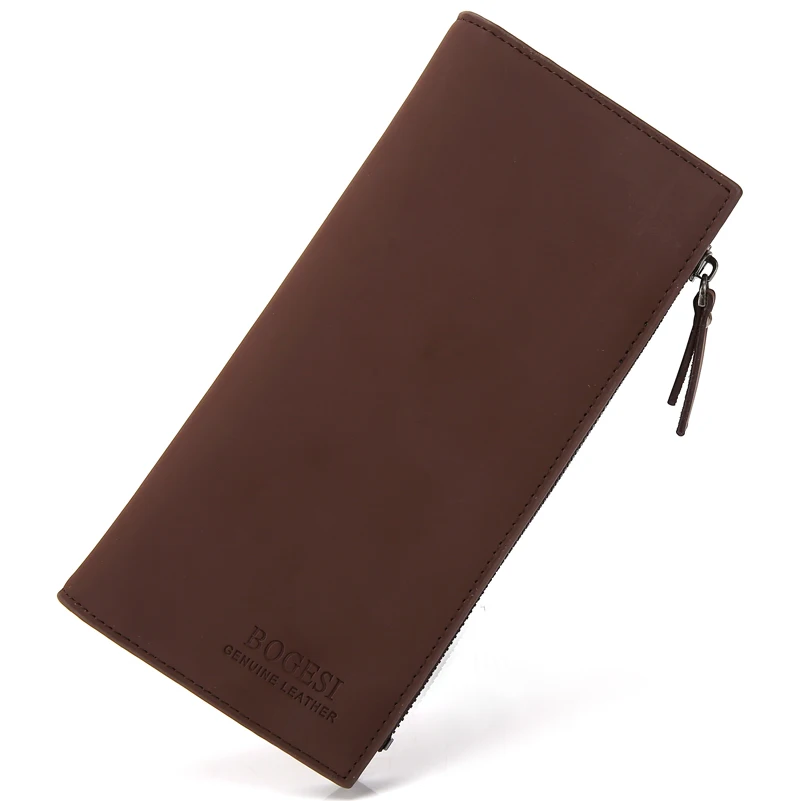 Bogesi/, мужской кошелек на застежке-молнии с пряжкой, Модный высококачественный дизайнерский черный кошелек, 3 цвета, кошелек с держателем для кредитных карт