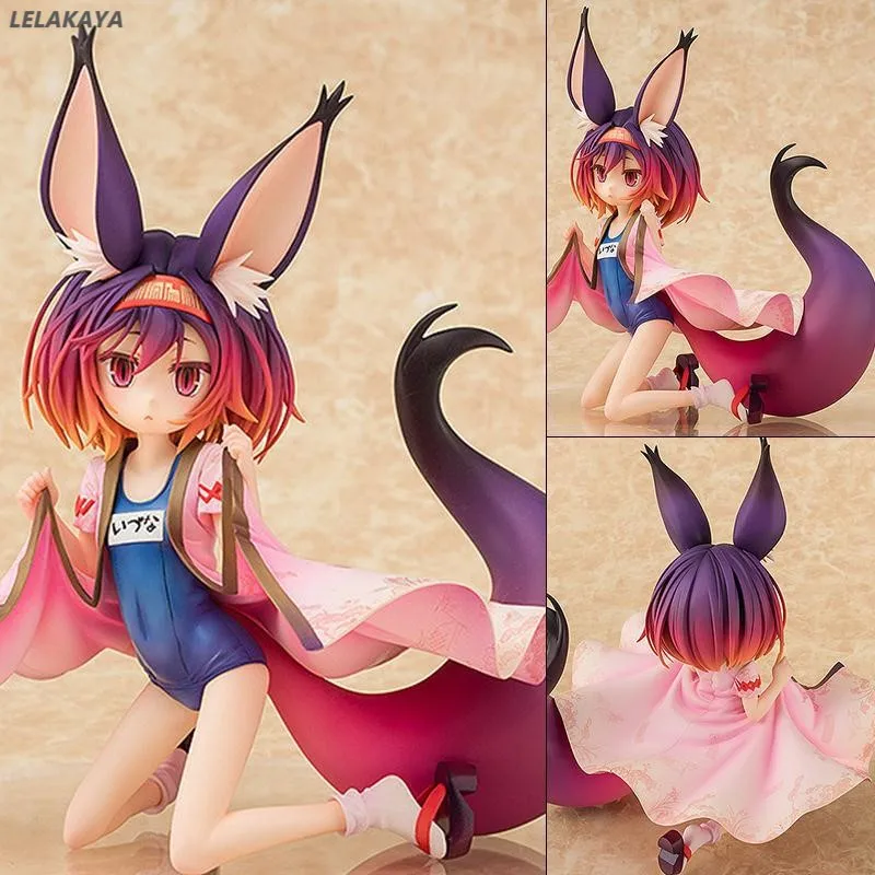 

Anime NO GAME No LIFE Hatsuse Izuna Fox Cat girl Bunny Girl Swimsuit Ver. 1/7 Scale Painted PVC Action Figure Model Toys 20cm