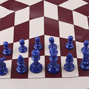 

High Quality Three Player International Chess Checker Pieces With Chess Board Chess Set