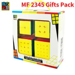 Moyu MofangJiaoshi 2x2 3x3 4x4 5x5 конкурс магический куб набор 4 шт. кубинга классная скорость кубики Пазлы игрушки для детей