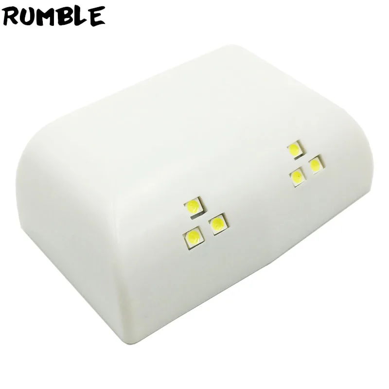 Rumble 2 шт Универсальный внутренний шарнир шесть светодиодный датчик ночник для