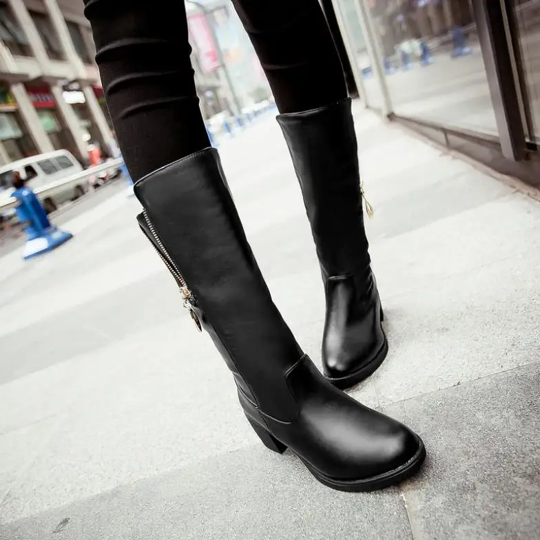 elegant biker boots