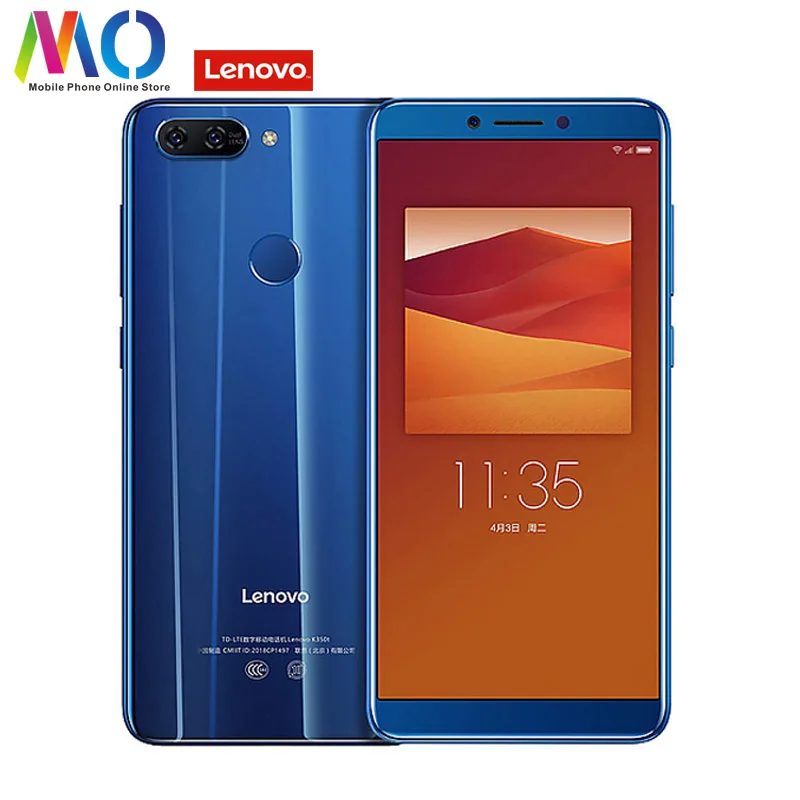 Global Version Lenovo K5 K350t Smartphone Android Celular Unlocked Mobile Phone 3GB 32GB MT6750 Octa-Core 5.7\