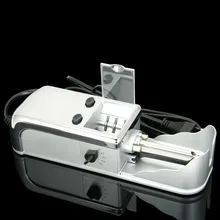 1 шт. металлический Серебряный Электрический сигаретный станок роликовый автоматический инжектор DIY Табак чайник сигаретный фильтр