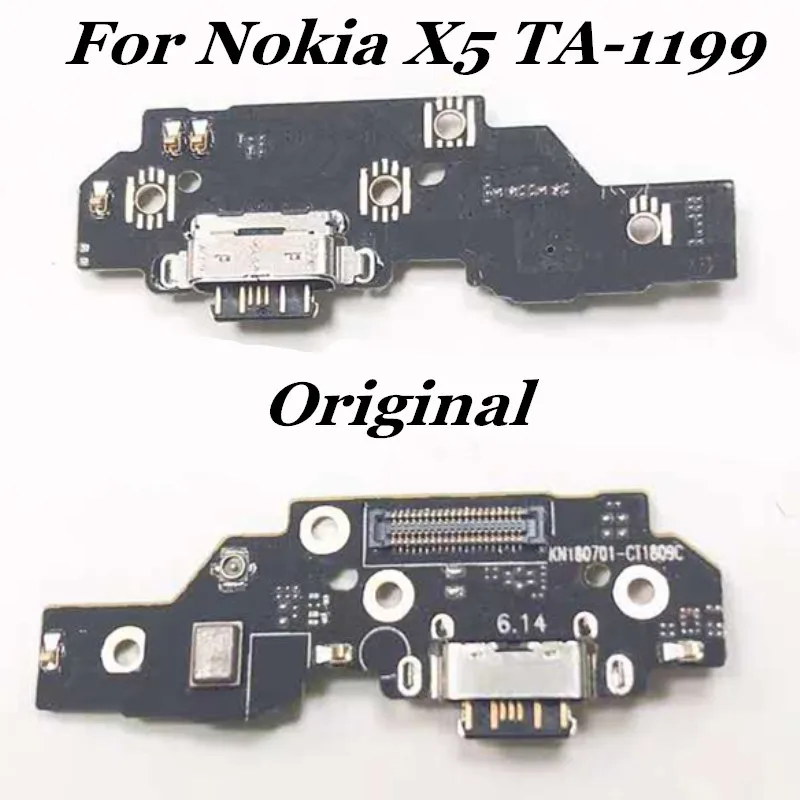

10pcs USB Charging Dock Flex Cable For Nokia 5.1 Plus Nokia X5 Charging Port Dock Jack Socket Connector Charge Board Replacement