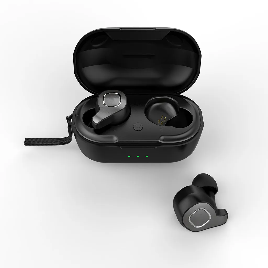

Wireless Bluetooth 5.0 Hi-Fi Sound Waterproof Handsfree Bluetooth Earphone Designed For Sports Easy-Carried Durable R0419